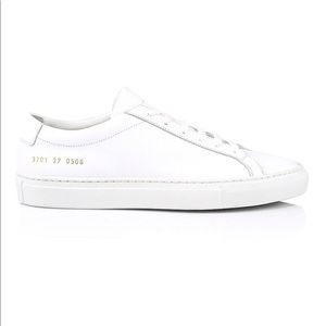 Authentic Used Women's Original Achilles Leather Low-Top Sneakers • Size 35